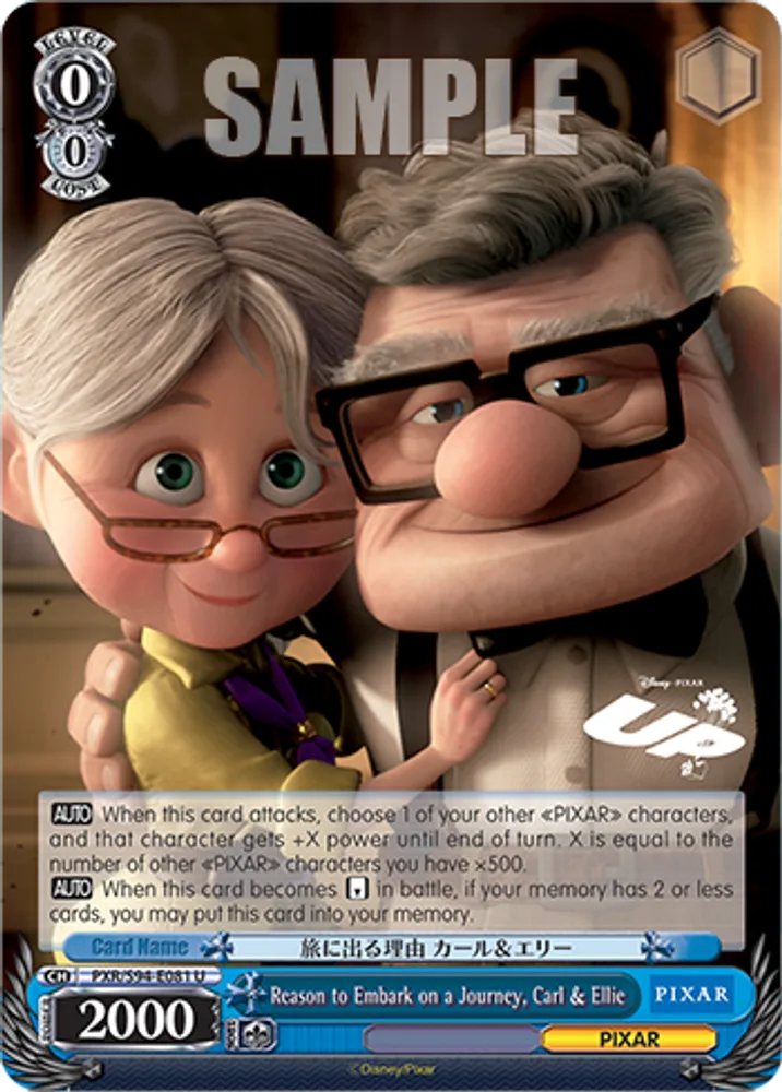 Reason to Embark on a Journey, Carl & Ellie