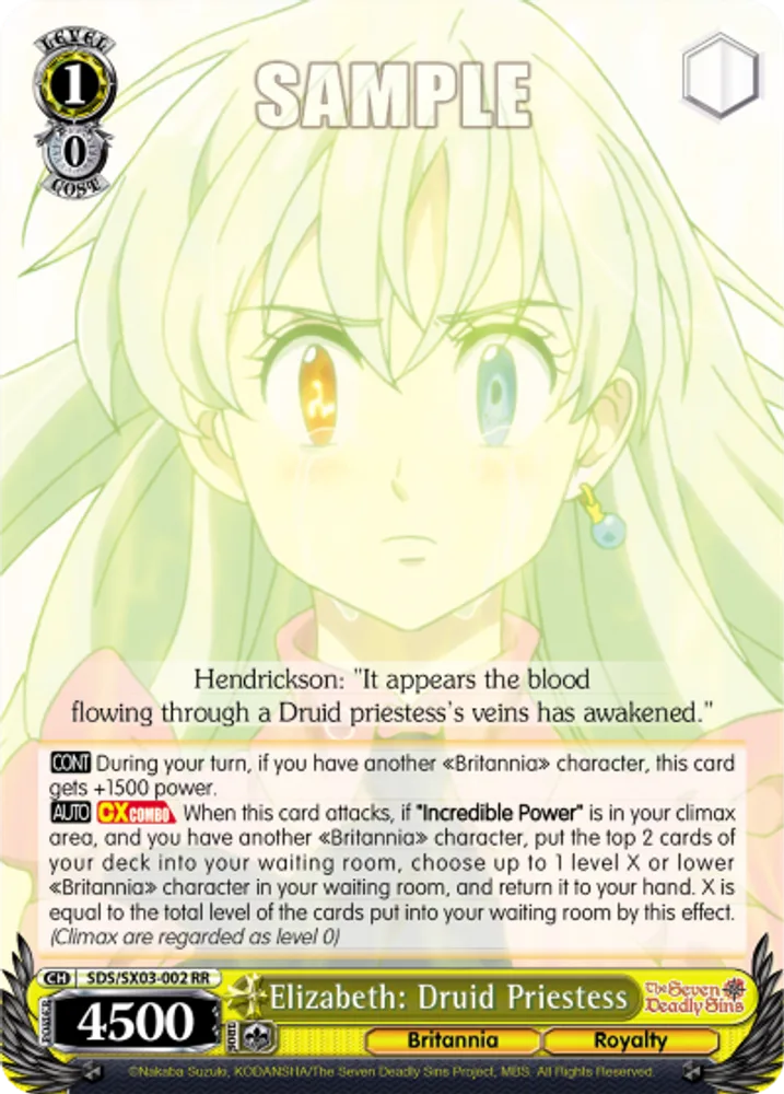 Elizabeth: Druid Priestess