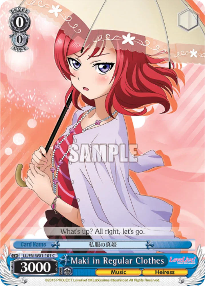 Maki in Regular Clothes