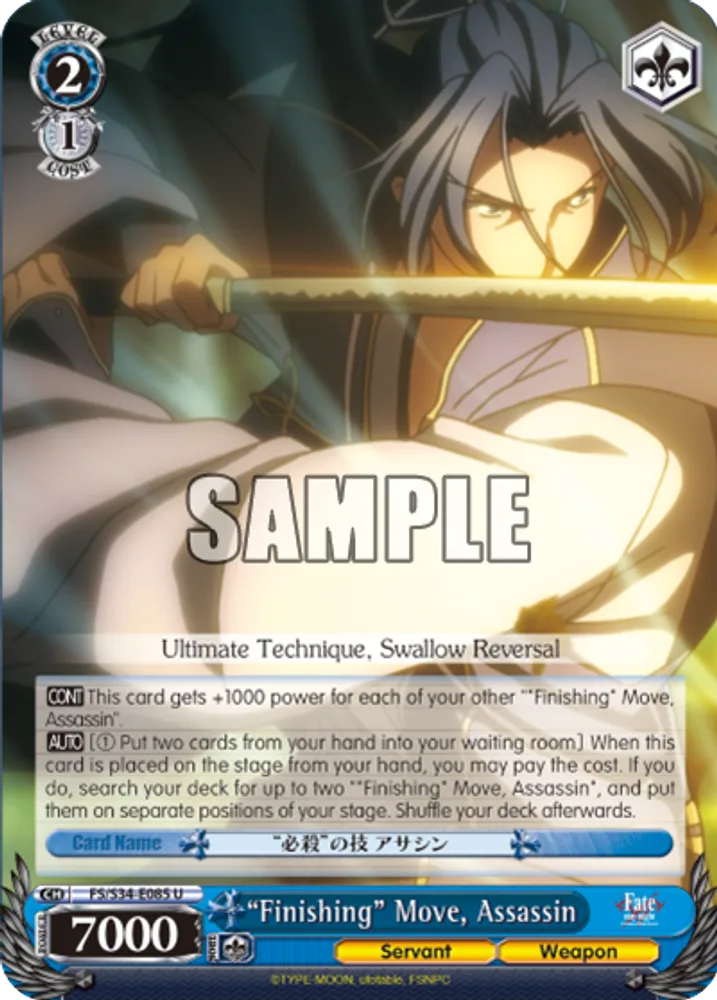 "Finishing" Move, Assassin