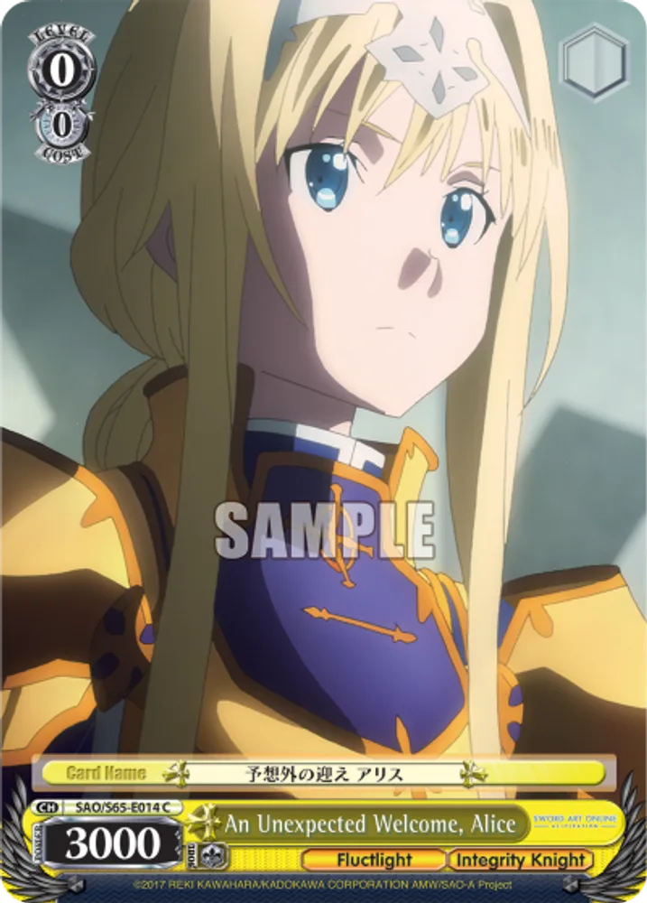 An Unexpected Welcome, Alice