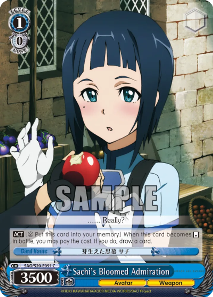 Sachi's Bloomed Admiration