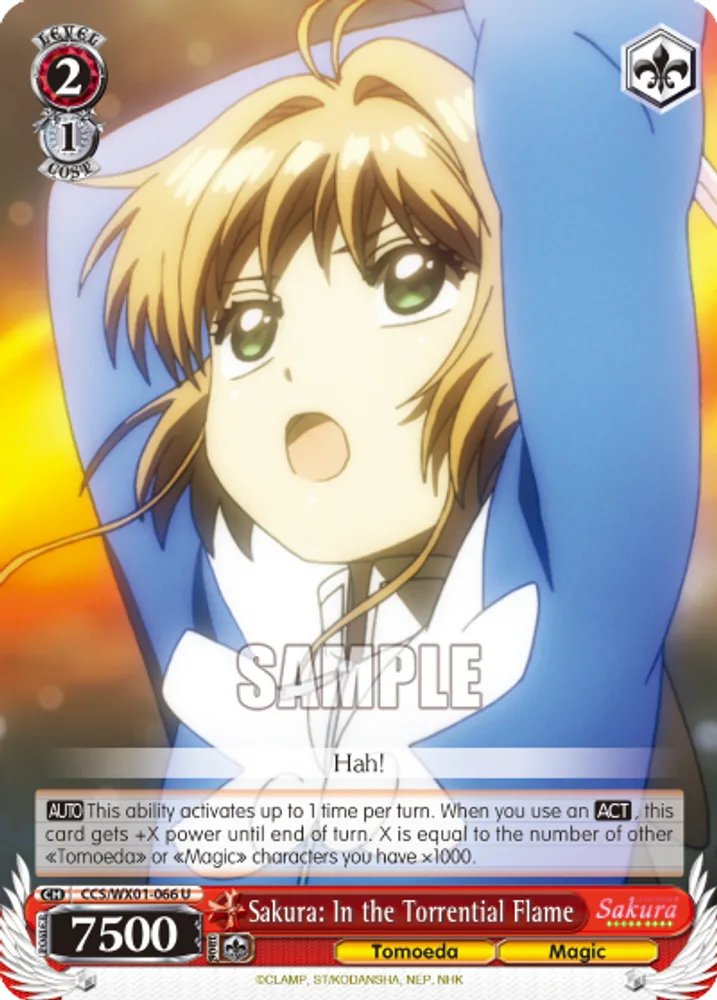 Sakura: In the Torrential Flame