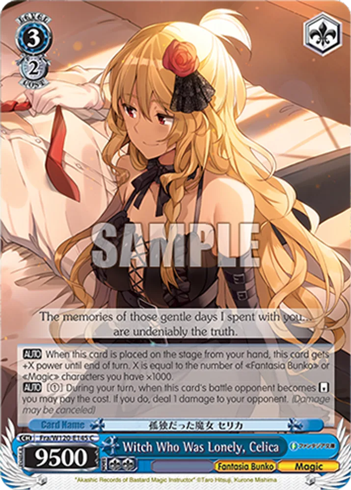 Witch Who Was Lonely, Celica