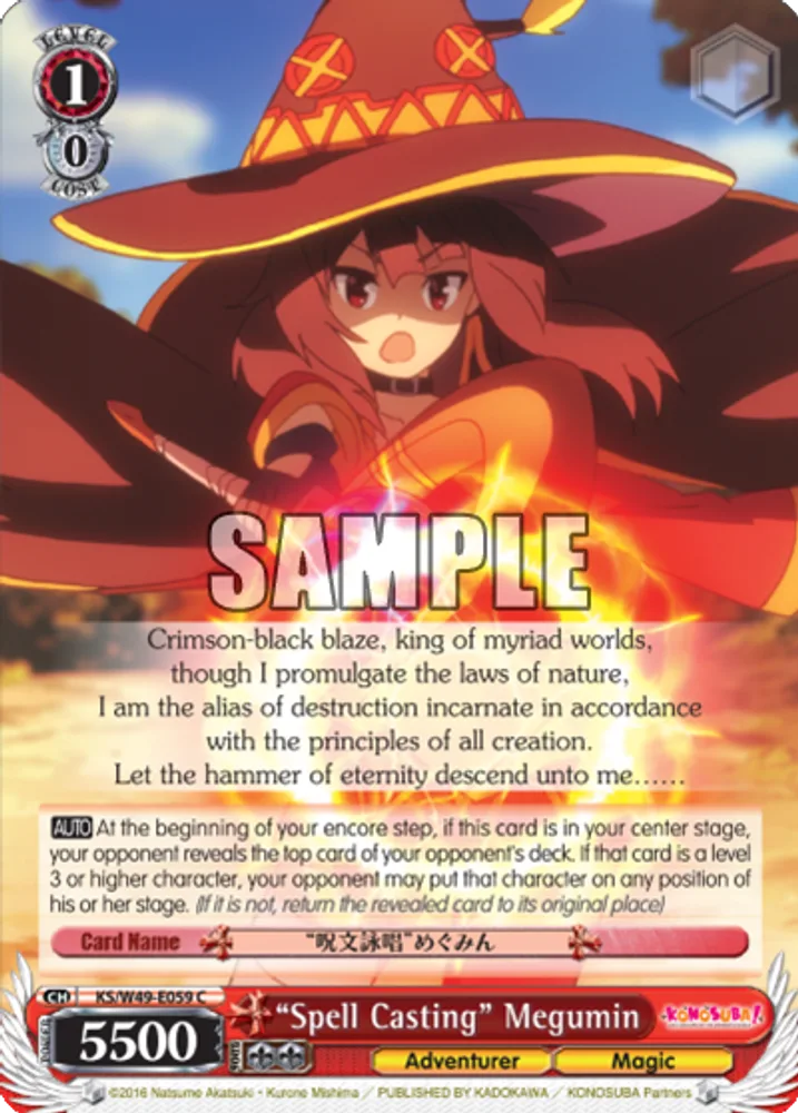 “Spell Casting” Megumin