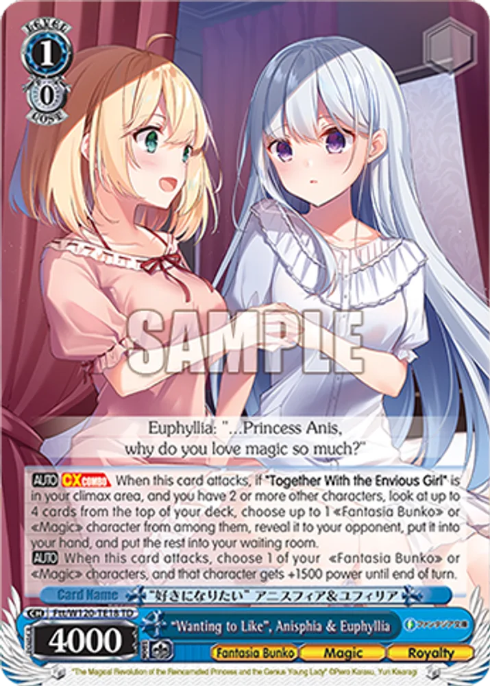 "Wanting to Like", Anisphia & Euphyllia