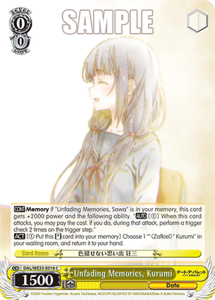 Unfading Memories, Kurumi