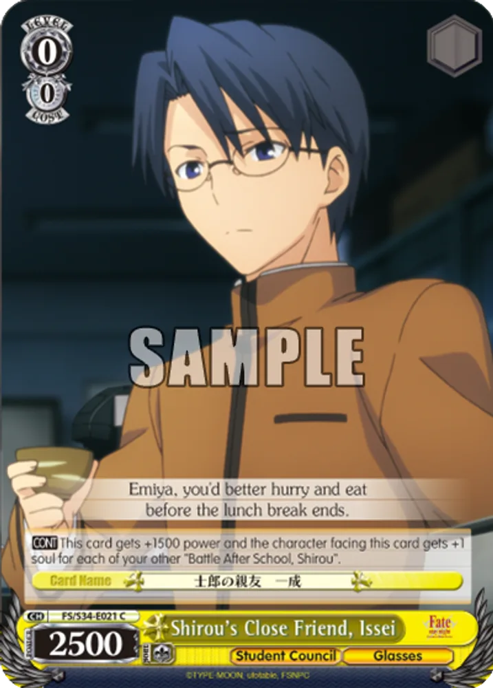 Shirou's Close Friend, Issei