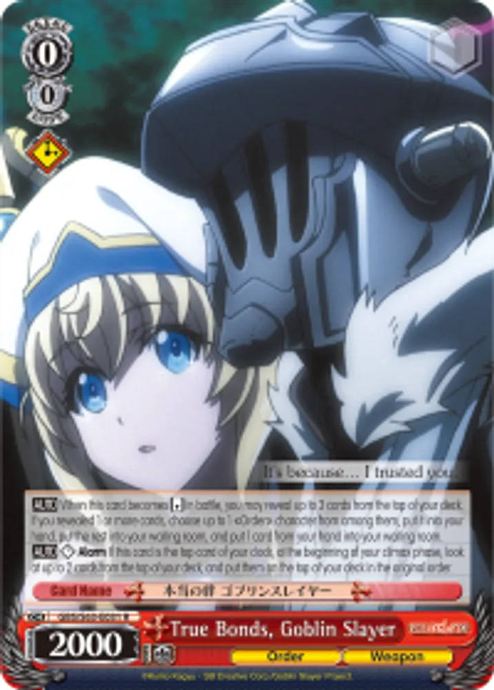 True Bonds, Goblin Slayer