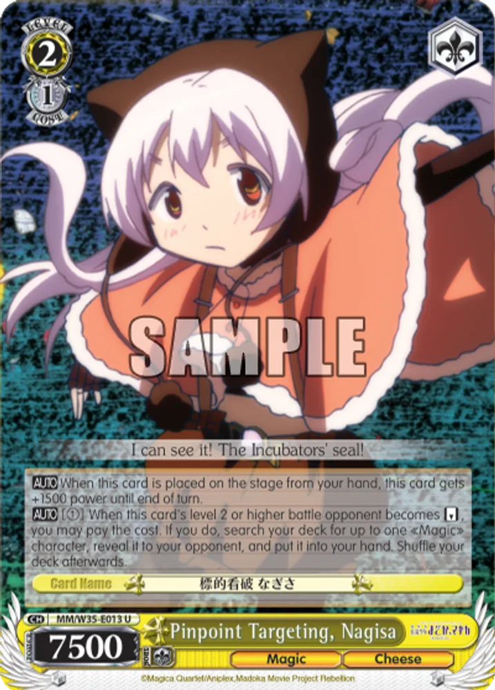 Pinpoint Targeting, Nagisa