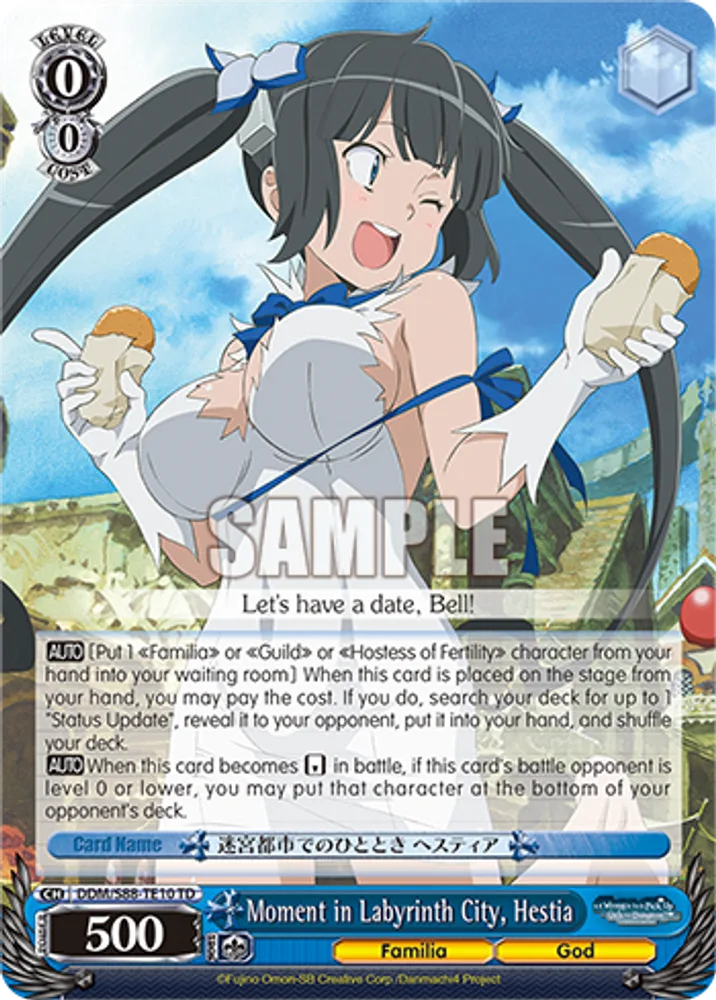 Moment in Labyrinth City, Hestia