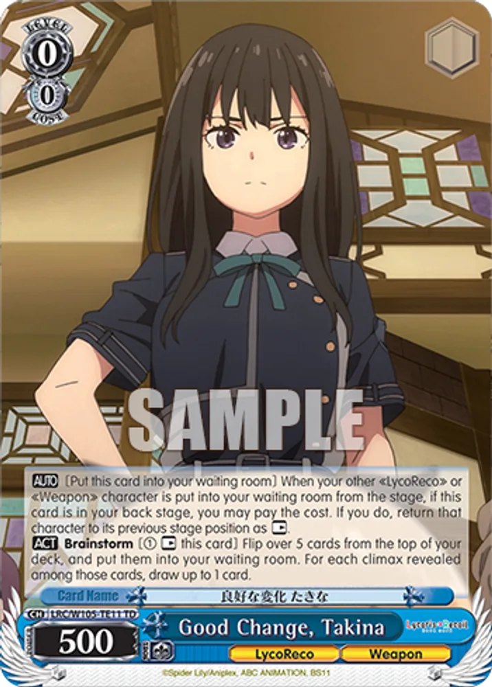 Good Change, Takina