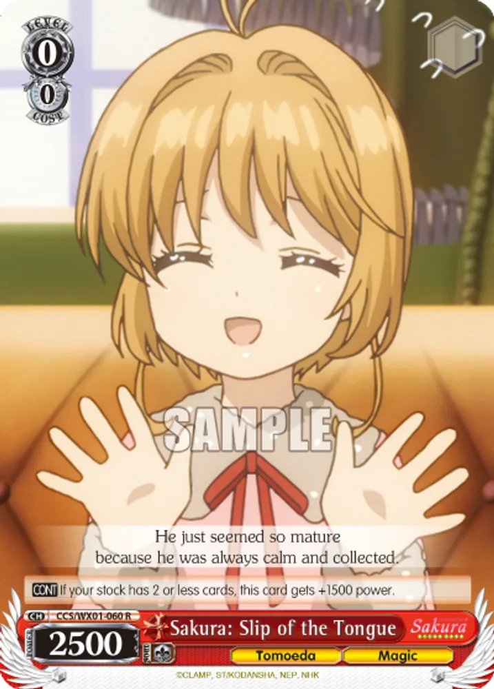 Sakura: Slip of the Tongue