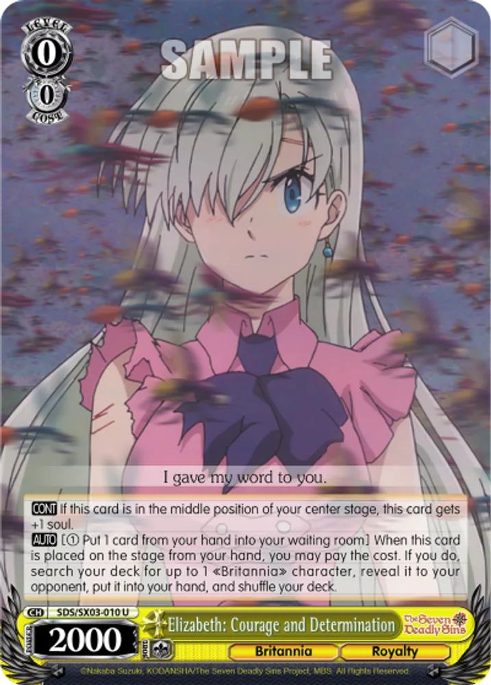 Elizabeth: Courage and Determination
