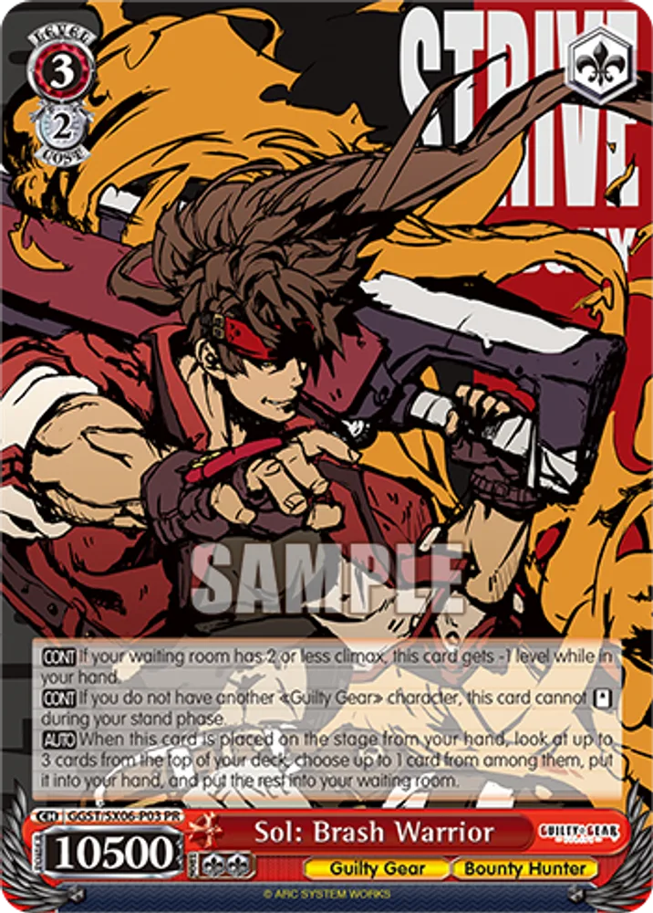 Sol: Brash Warrior