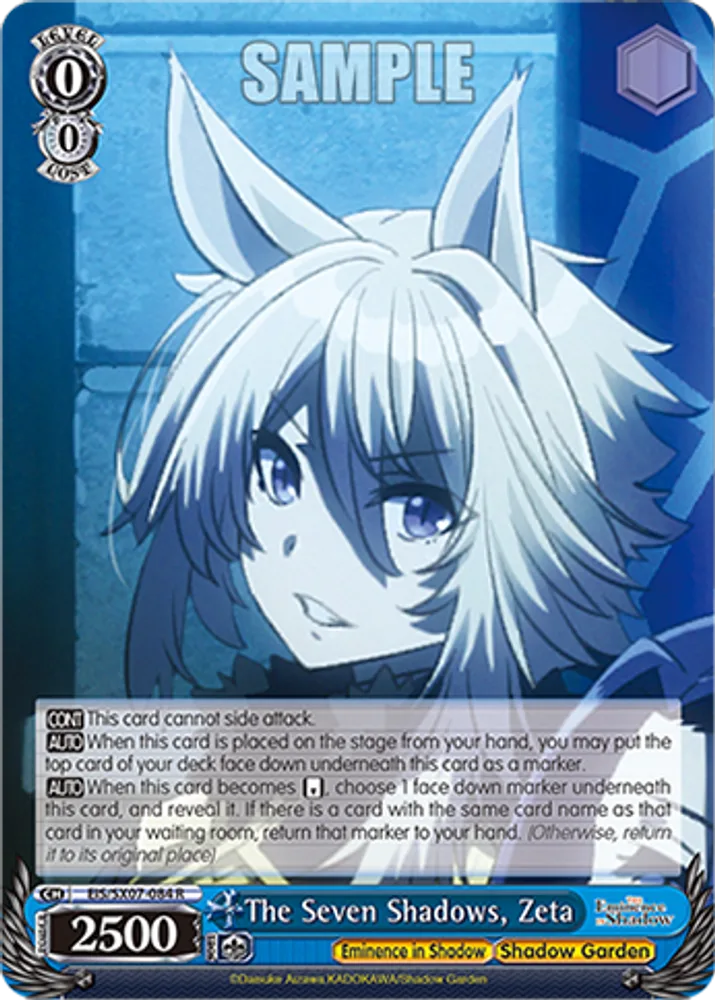 The Seven Shadows, Zeta