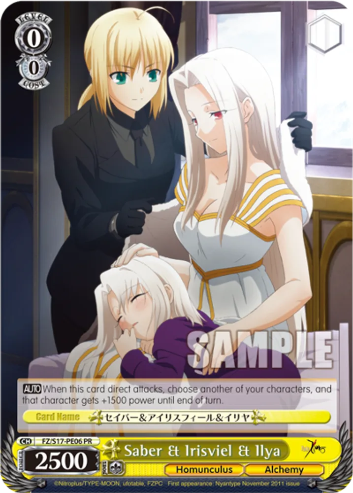 Saber & Irisviel & Ilya