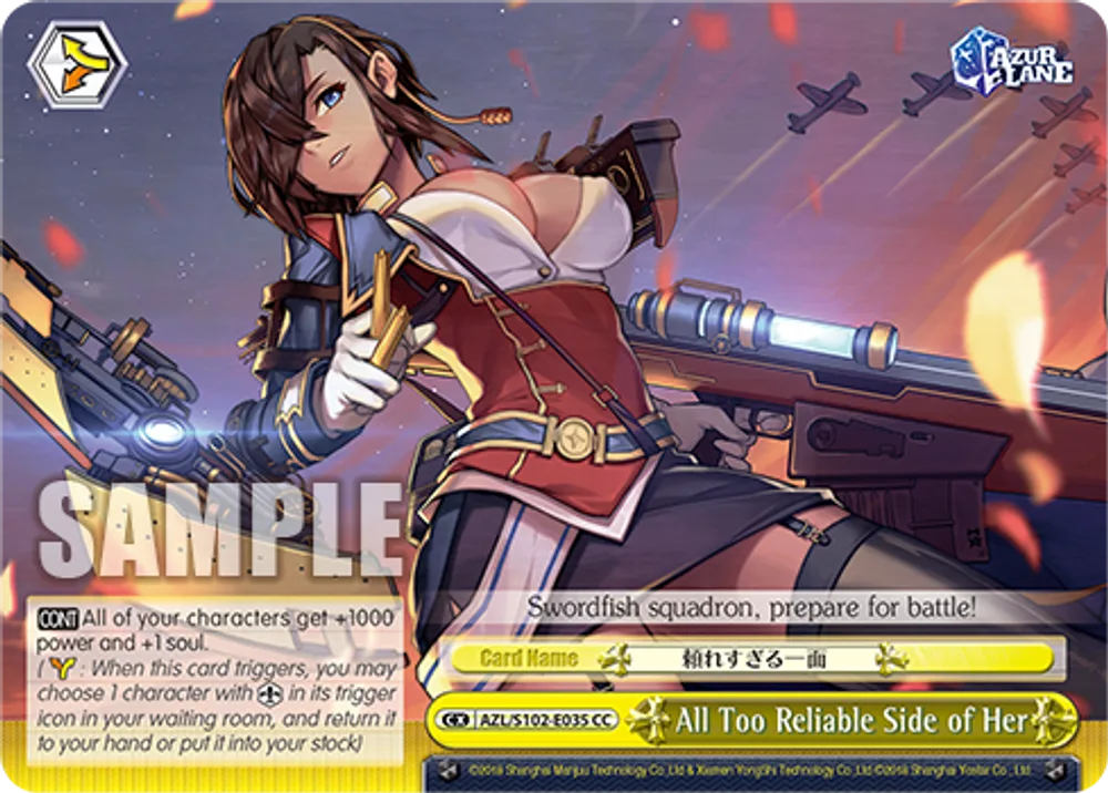 All Too Reliable Side of Her