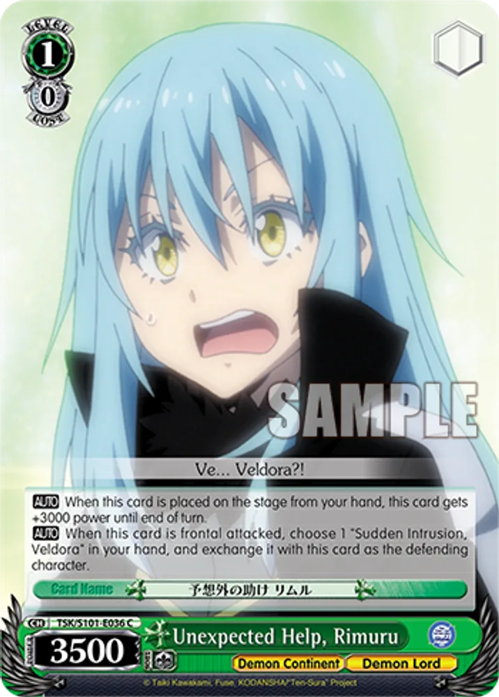 Unexpected Help, Rimuru