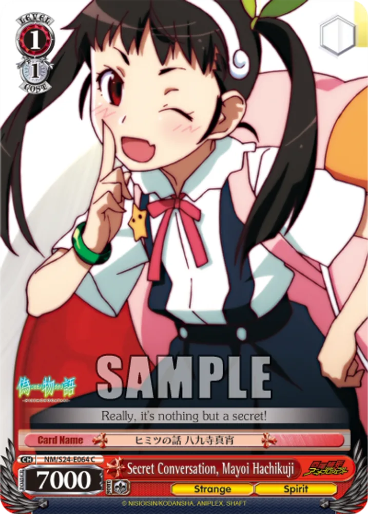 Secret Conversation, Mayoi Hachikuji