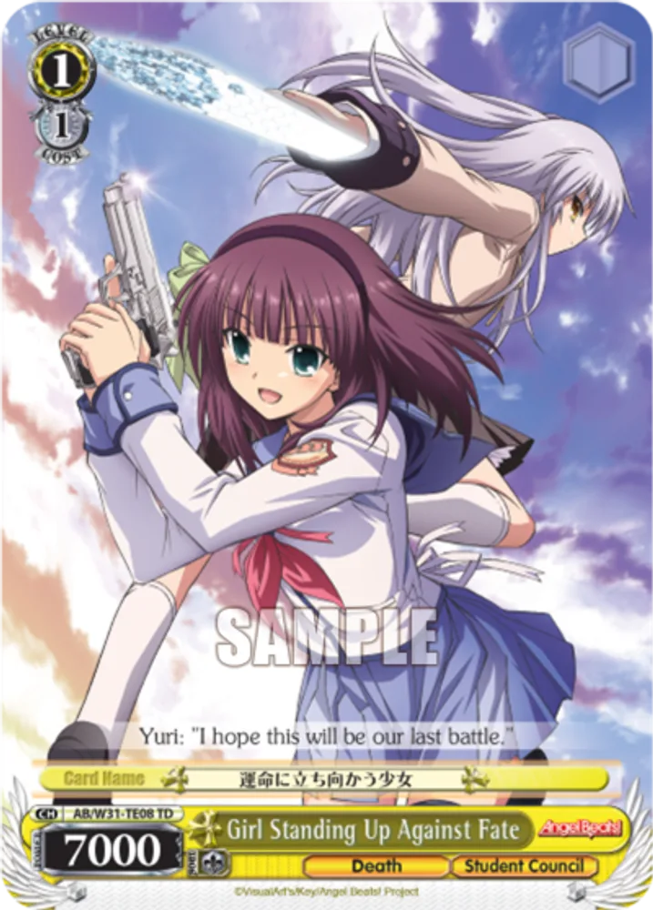 Girl Standing Up Against Fate