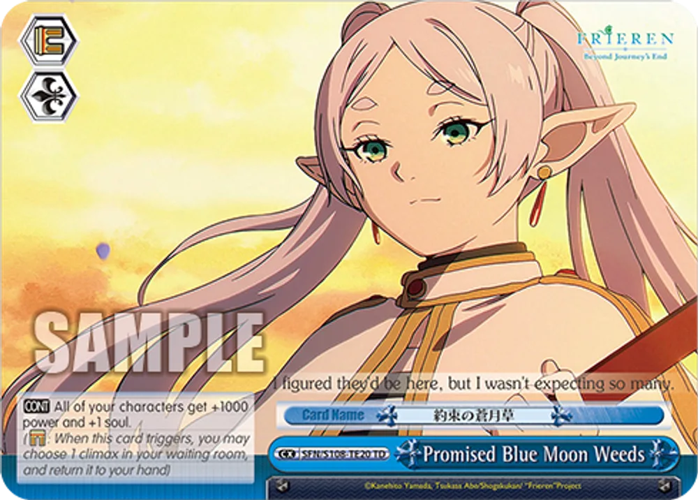 Promised Blue Moon Weeds