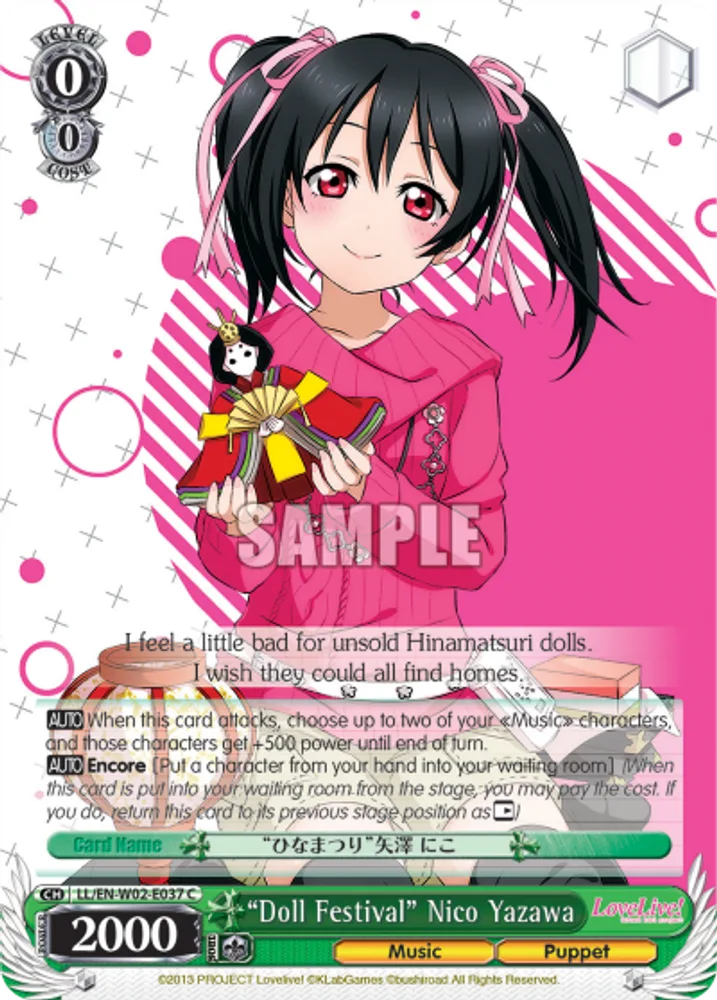 “Doll Festival” Nico Yazawa