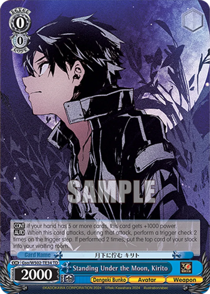 Standing Under the Moon, Kirito
