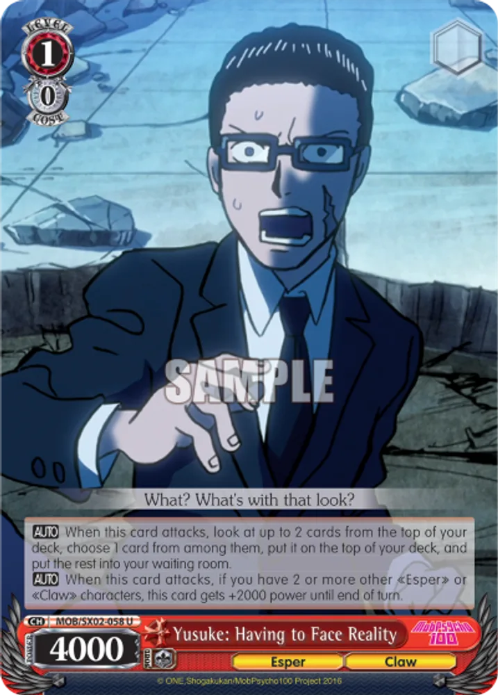 Yusuke: Having to Face Reality
