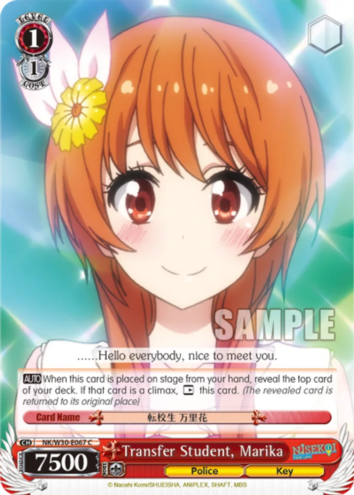 Transfer Student, Marika