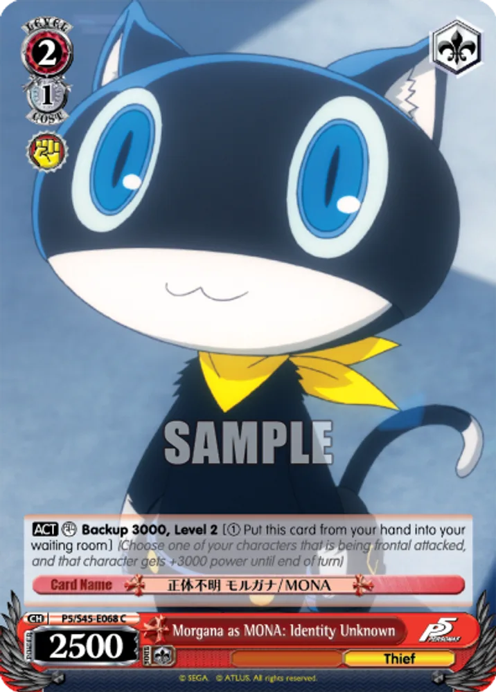 Morgana as MONA: Identity Unknown