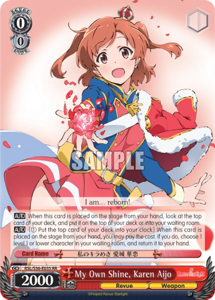 My Own Shine, Karen Aijo