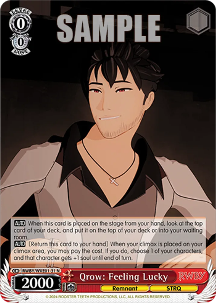 Qrow: Feeling Lucky