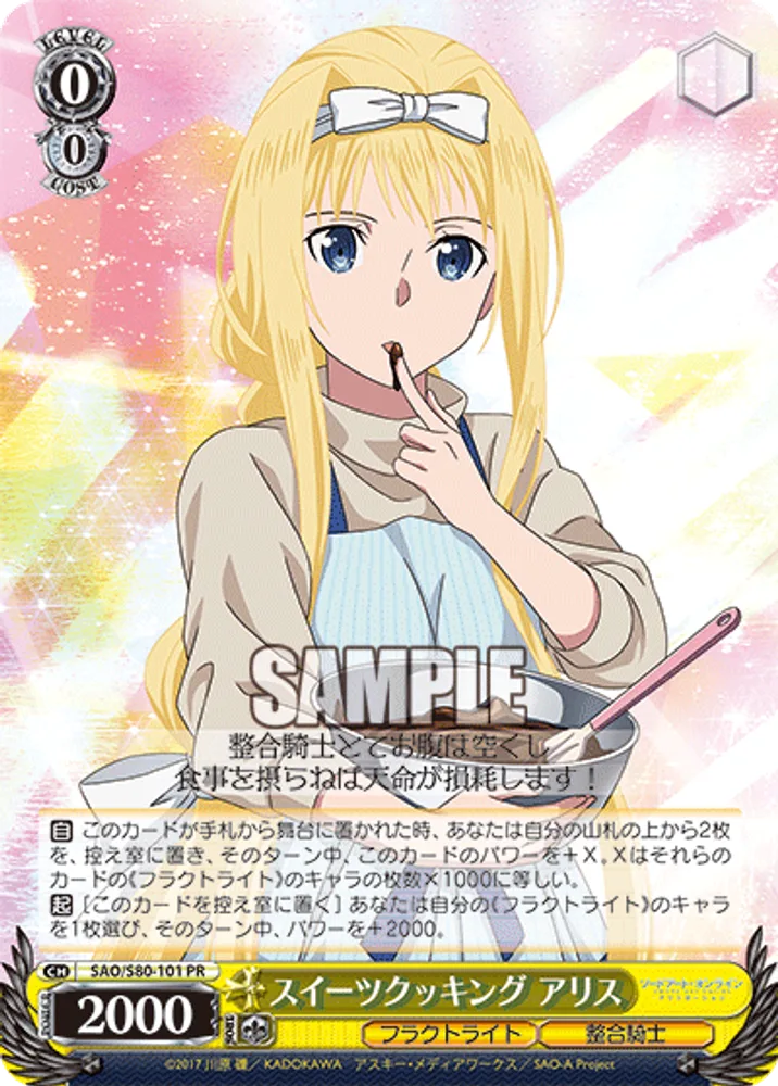 Making Sweet Desserts, Alice