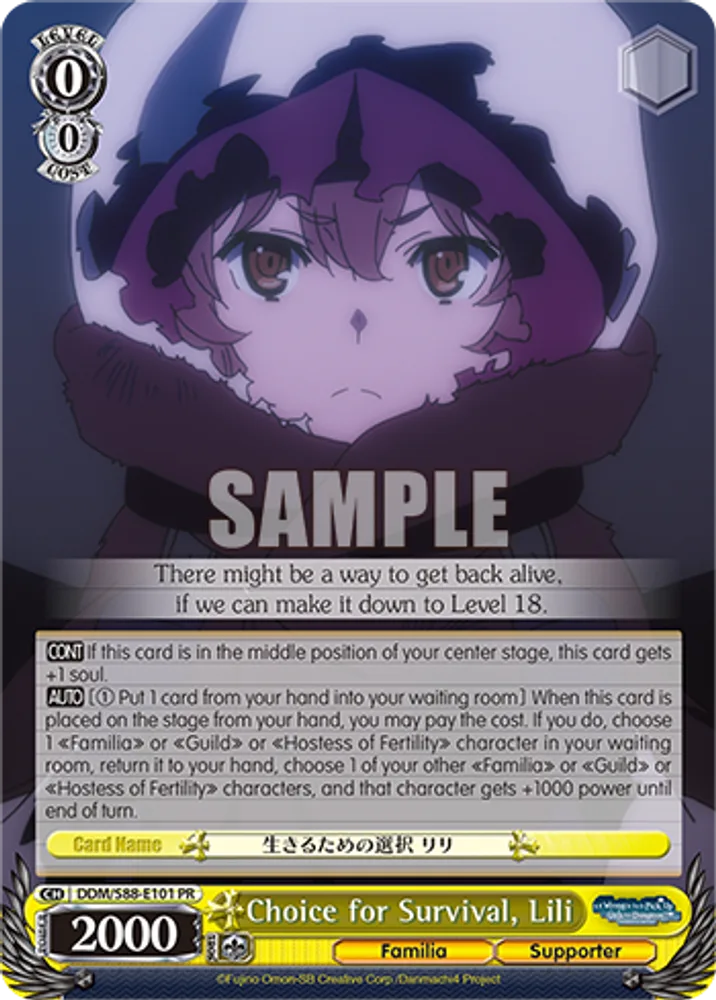 Choice for Survival, Lili