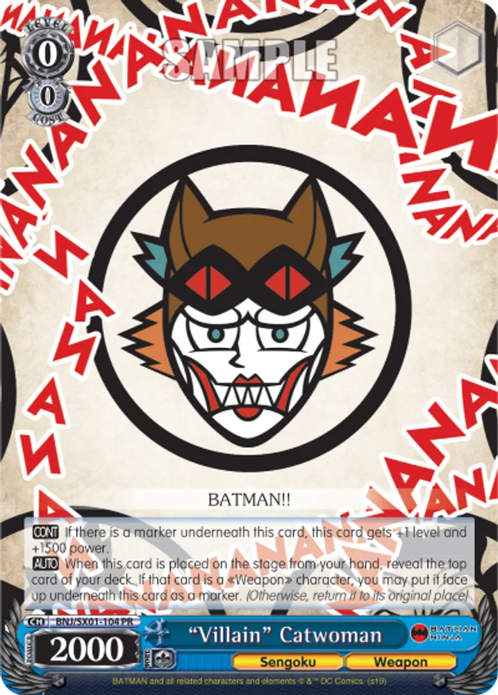 "Villain" Catwoman