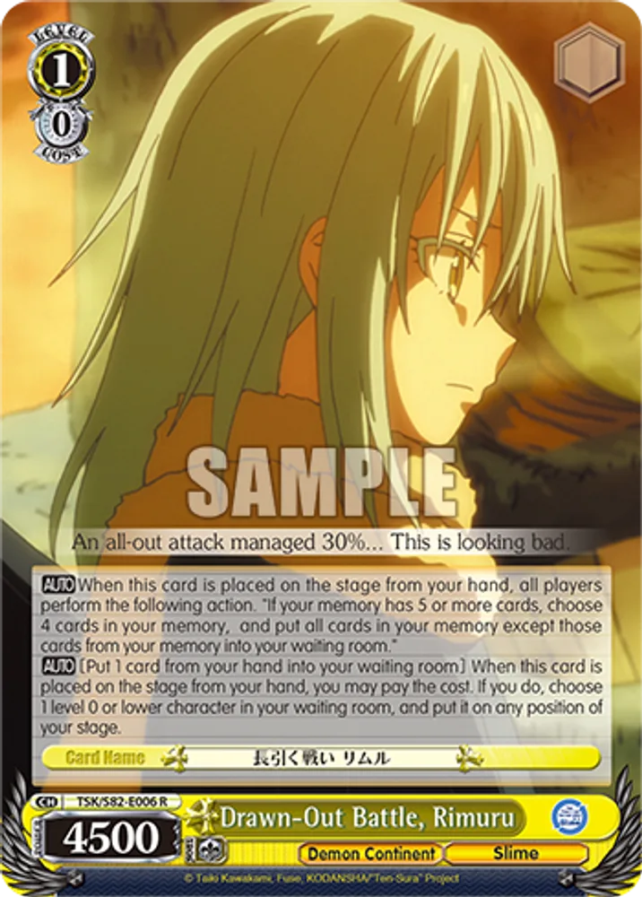 Drawn-Out Battle, Rimuru