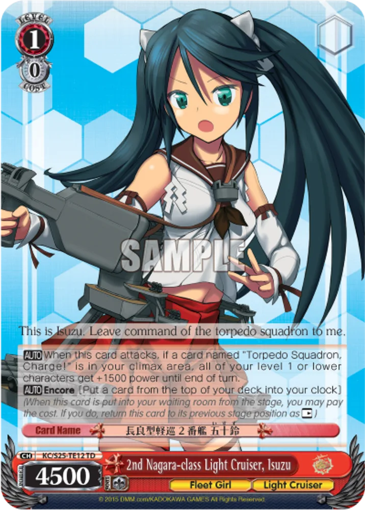 2nd Nagara-class Light Cruiser, Isuzu