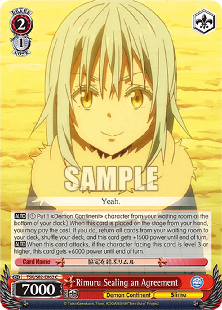 Rimuru Sealing an Agreement