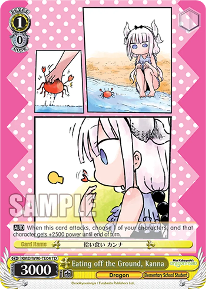 Eating off the Ground, Kanna