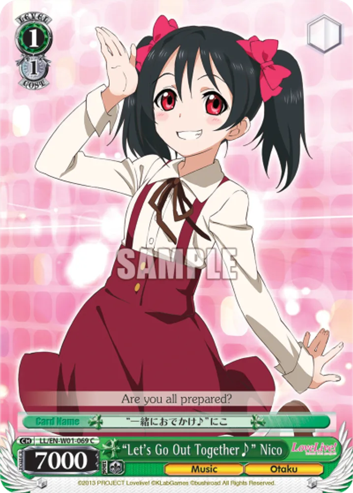 "Let's Go Out Together♪" Nico