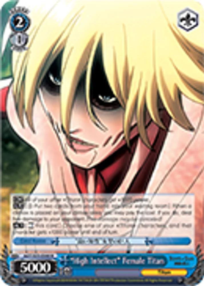 "High Intellect" Female Titan