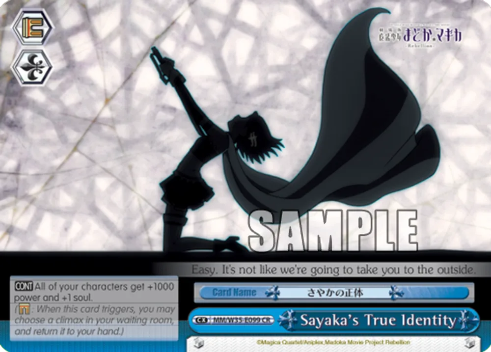 Sayaka's True Identity