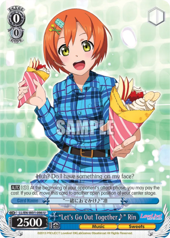 "Let's Go Out Together♪" Rin