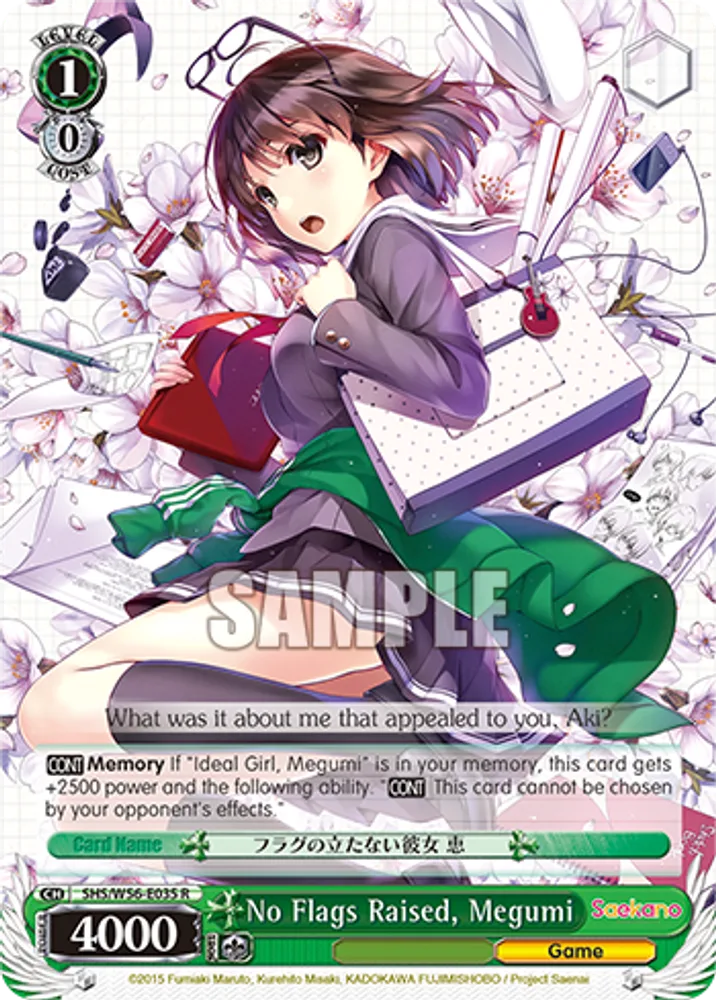 No Flags Raised, Megumi
