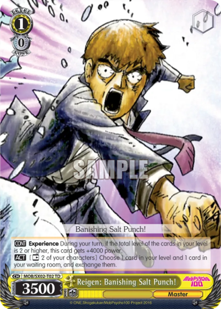Reigen: Banishing Salt Punch!
