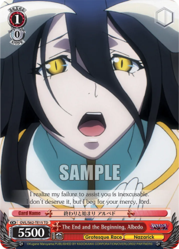 The End and the Beginning, Albedo