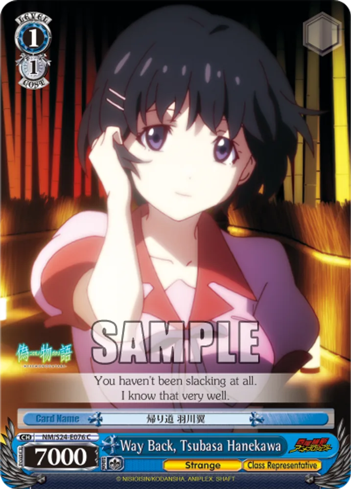 Way Back, Tsubasa Hanekawa
