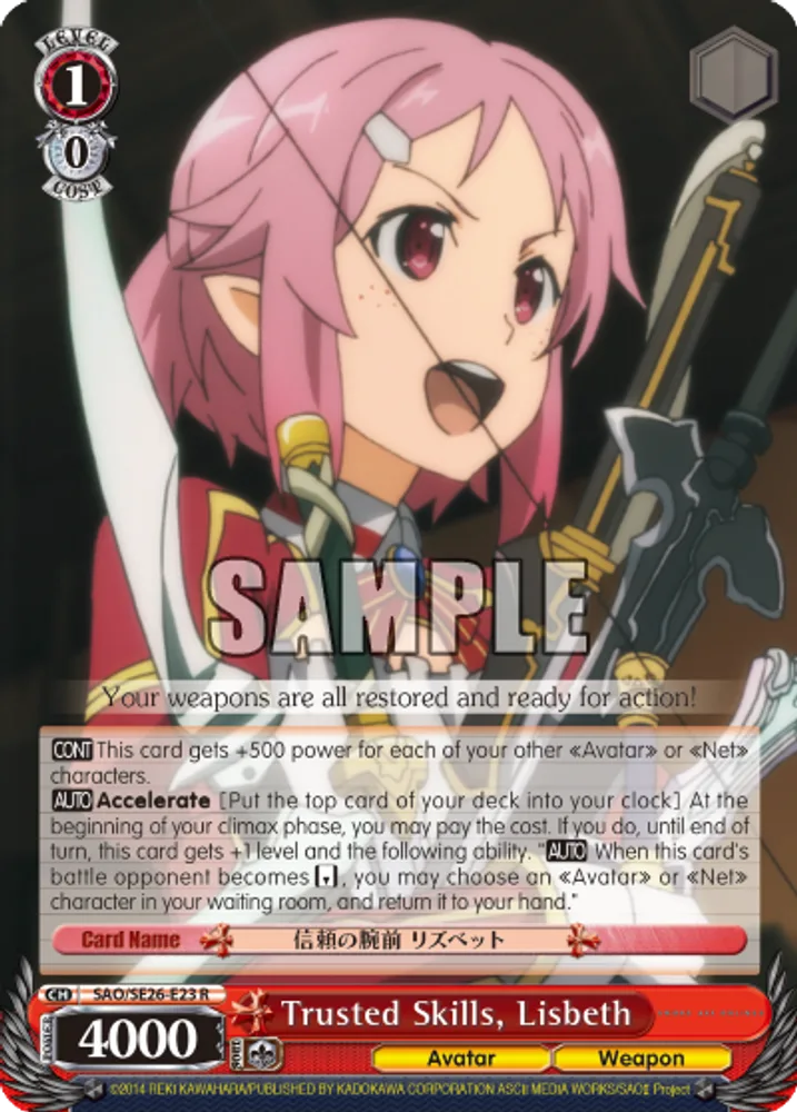 Trusted Skills, Lisbeth