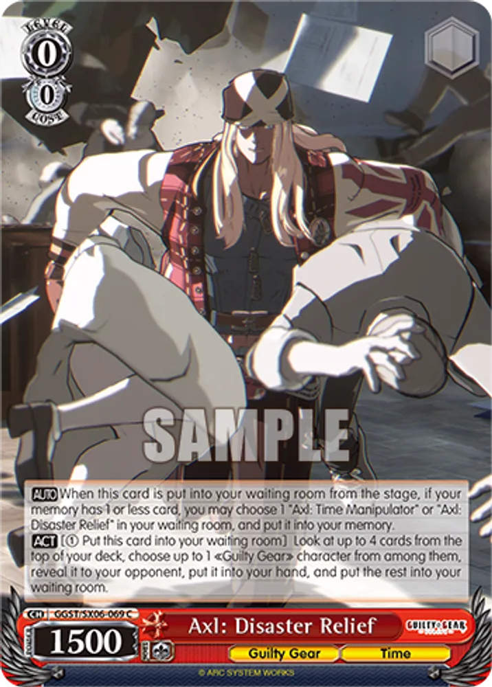 Axl: Disaster Relief